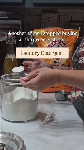 Homemade Laundry Detergent (recipe in video description)