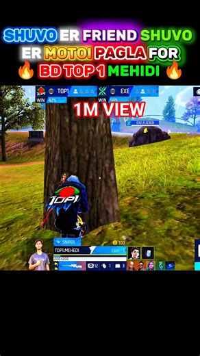 Who is best? EXE Flicker Or Top 1 Mehidi? #freefire #gaming #garenafreefire #shorts