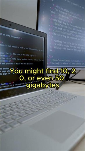 Find Hidden Storage 💾 #windows #storage #pc #tech #tips