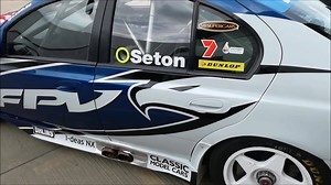 54K views · 1.1K reactions | The Falcon has landed. After travelling literally half-way around the world, this Ford Performance Racing Falcon BA has arrived in Banbury today to join our historic collection of cars. From 2003-2013 Prodrive ran the works Ford team in the Australian V8 Supercar series. | Prodrive | Facebook