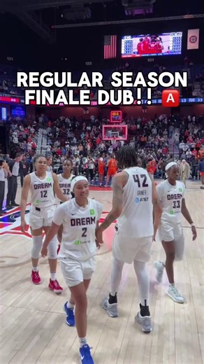 23K views · 844 reactions | See you in the playoffs, Dream fans!! ️ #DoItForTheDream | Atlanta Dream | Facebook
