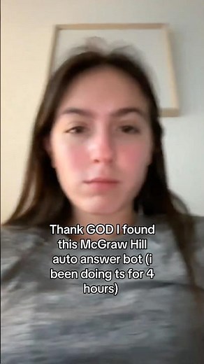 This McGraw Hill auto answer bot is so clutch 🔥 #mcgrawhill #highschool #homework #college #school
