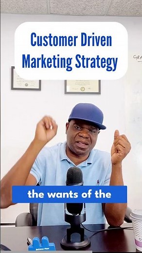 Customer Driven Marketing Strategy