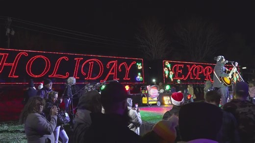 The 'Holiday Express' train comes to Erwin, brings Santa and other surprises for a holiday season celebration
