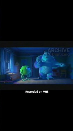 The rare 2000 Monsters, Inc. teaser hidden on the Toy Story 2 VHS 🚪 #shorts