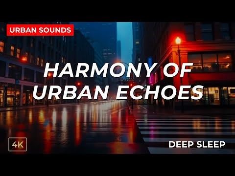 Urban Soundscapes Harmony | 8 Hours | Calm City Ambience for Relaxation