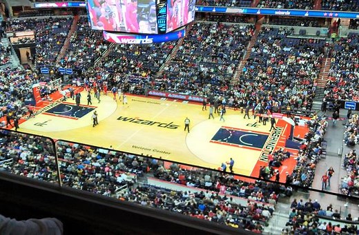 Washington Wizards Interactive Seating Chart with Seat Views | TickPick