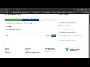 How to Pay Your BLM Mining Claim Fees Online