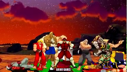 559K views · 10K reactions | 12 Street Fighters Vs 12 Marvel! | Arino Games | Facebook
