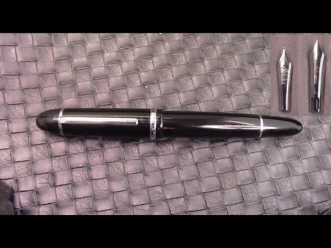 Jinhao X159 Black Acrylic Fountain Pen Review - a large nib!