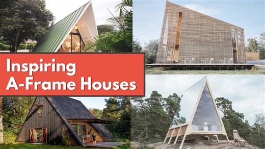 12 unique A-frame houses and cabins for inspiration