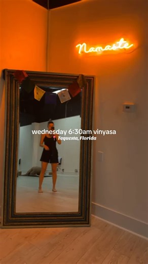 Yoga Studio in Tequesta FL | Vinyasa | Yin | Yoga Training on Instagram: "bright and early flow every wednesday 6:30am #jupiterflorida #tequestaflorida #yoga #yogastudio @chelseaannepaine"