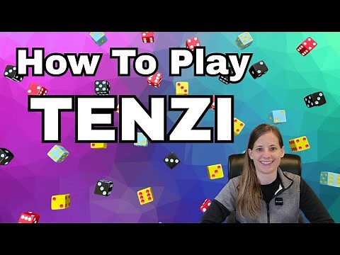 How To Play Tenzi - The Simplest And Most Chaotic Dice Game Ever!