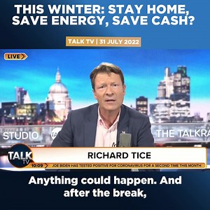 “…imagine a new message put forward by Prime Minister Liz Truss, that says ‘Stay at home, Save energy, Save cash’. Just imagine.” WATCH 📺: Richard Tice on TalkTVUK this morning 👇 | Reform UK