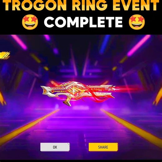 🤩 Free Fire New Trogon - Ruby Shot Ring Event Spin 🔥|| #freefirenewevent #ringevent #trogonringevent