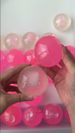 The Most Satisfying Step in Making Stress Balls ✨ #asmr