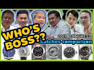 SENATORS FROM THE 19TH CONGRESS AND THEIR BEST WATCHES || PLUS HEART EVANGELISTA