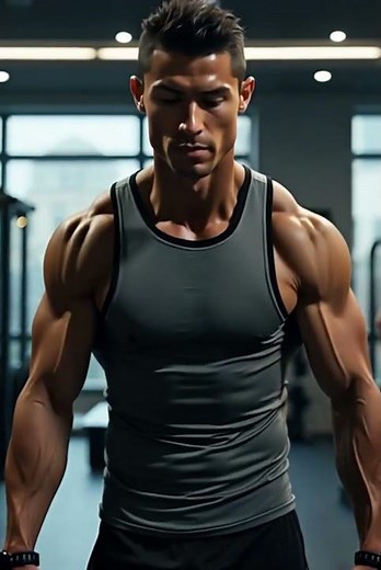Ronaldo’s Gym Grind – Strength, Speed, Discipline