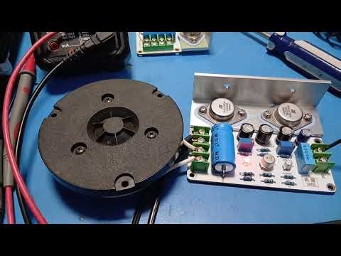 Testing Adjusting #ClassA #amplifier #audio