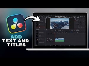 How to Add Text and Titles in DaVinci Resolve in SECONDS!