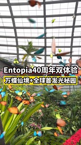【🦋槟城Entopia 40周年！万蝶仙境 全球首个发光秘园｜日夜双体验】✨ ✨ 独家亮点： ✅ 双模式体验：白天万蝶仙境｜夜晚生物荧光秘境 ✅ 规模之最：东南亚最大蝴蝶园，超10,000只蝴蝶 ✅ 独家夜游：全球首个生物荧光花园，梦幻发光森林 ✅ 互动科教：昆虫微距观察、儿童互动区、蝶翅微观展区 ✅ 多功能空间：The Sphere & The Stellar 提供自然系活动场地 🌞 日间体验： * 时间：每日 9:00-17:00 * 亮点：蝴蝶环绕、昆虫观察、亲子互动 🌙 夜间秘境： * 时间：周四至日 19:00-21:00 * 亮点：生物荧光景观、梦幻灯光、沉浸式夜游 📍 Entopia 虫鸣大地 830, Jalan Teluk Bahang, 11050 Teluk Bahang, Pulau Pinang 📞 电话：04-888 8111 ️ Map：https://maps.app.goo.gl/K9Lc3Z6CyqvRmt9f6 FB: Entopia by Penang Butterfly Farm #Entopia40周年 #槟城蝴蝶园 #生物荧光花园