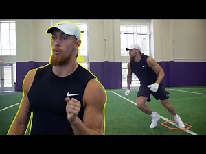 George Kittle's Tight End Drills for Footwork, Blocking, Catching & YAC!