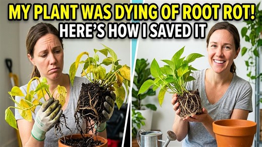 My Plant Was Dying of Root Rot! Here’s How I Saved It (Step-by-Step)