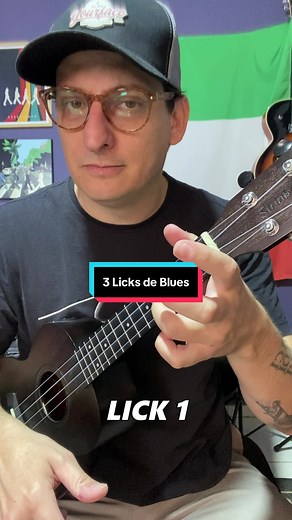 3 Licks de Blues on Ukulele Tutorial