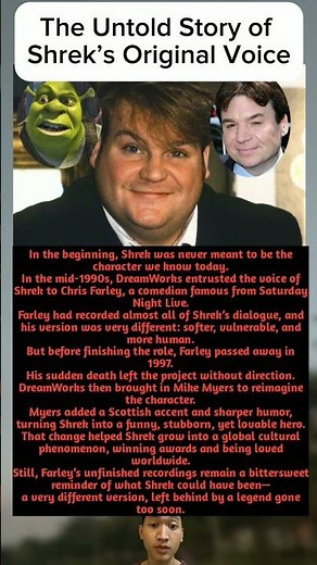The Untold Story of Shrek’s Original Voice