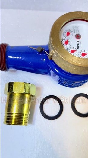 Đồng hồ nước dẫn động từ tính ren 42mm Trung Đức DN32 - Không Kiểm Định