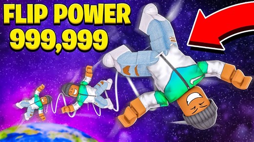 I got 999,999 flip power and became #1 in the world (Roblox)