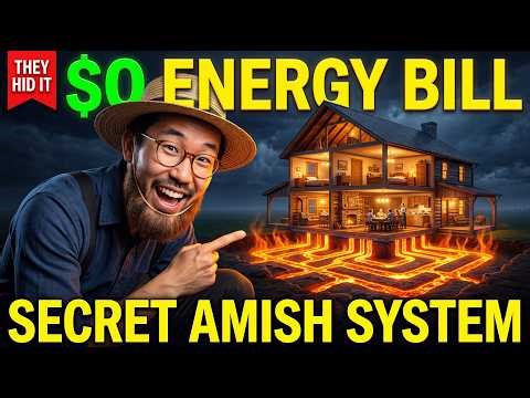 The Amish Have Never Had an Energy Bill — The Four-Part System Behind Every Wall They Build