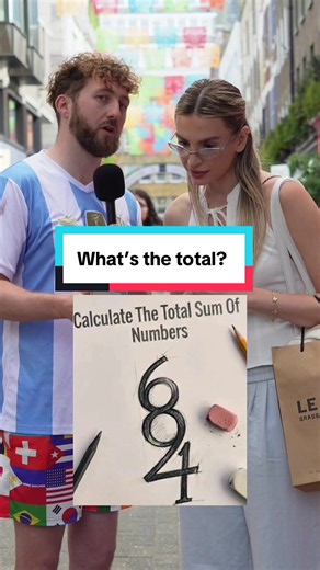 What’s the total? Quick street interview math challenge