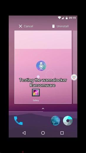 #fyp #virustesting #malware #testandovirus #wannalocker | phone virus apps