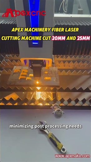 Professional fiber laser cutting machine, easily handles 20-25mm carbon steel 🚀