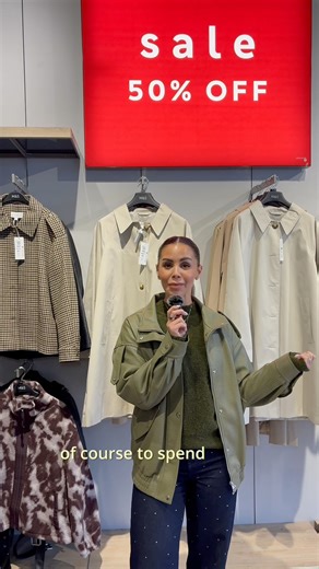 Let’s go sale shopping! @shanie_ryan is here to help you find the best sale picks at up to 50% off. Just don’t hang around as these pieces are moving fast. #MyMarks Products are subject to availability. | Marks and Spencer