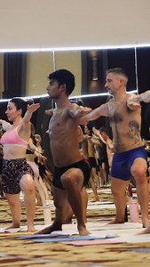 6.4K views · 1.8K reactions | Touch the toes, Hips forward Upper body turn, or twist backward #bikramyoga | Bikram Yoga | Facebook