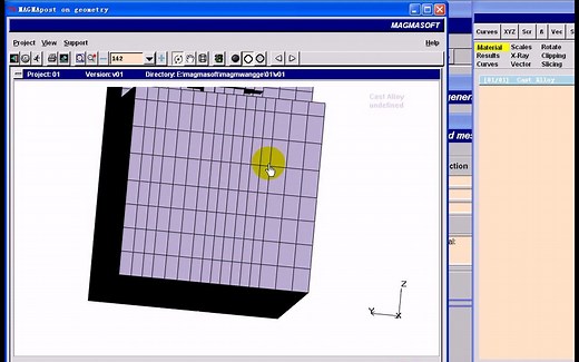 压铸模流分析视频教程-MAGMAsoft实例