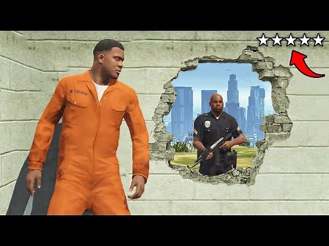 Escapando de una PRISION de MAXIMA SEGURIDAD en GTA 5