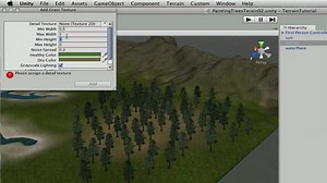 Unity 3D Terrain (6 of 7) | Placing Grass and Detail Meshes