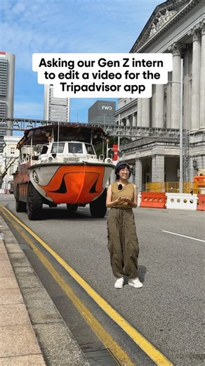 47K views · 62 reactions | The boat car was not a paid actor. The Tripadvisor app also has our AI trip planning tool, which can make an itinerary and custom recs for your trip in less than three minutes. All you have to do is answer four questions. | Tripadvisor | Facebook