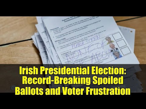 Irish Presidential Election: Record-Breaking Spoiled Ballots and Voter Frustration