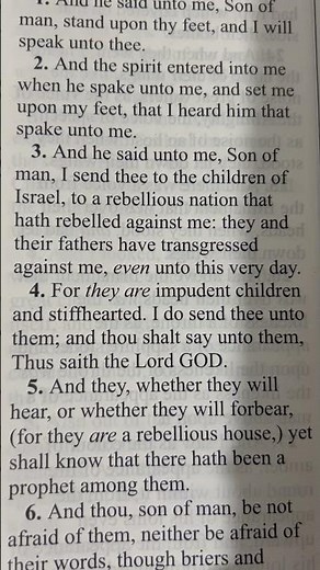 Hard-Hearted People – God Sends Ezekiel Anyway Ezekiel 2:4–5