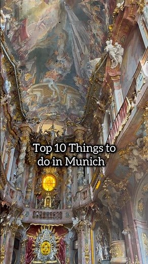 Top 10 Things to do in Munich