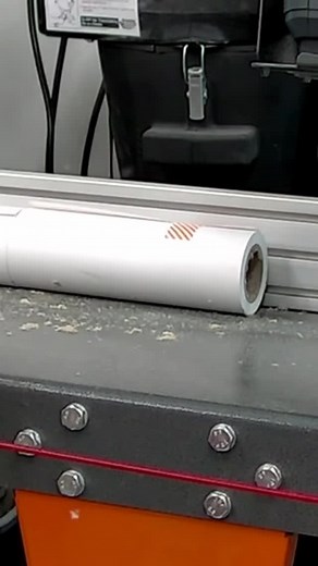 Using the TigerSaw 1000 and the TigerSPC to accurately and efficiently cut down paper rolls #cuttingpaper #intheshop #paperroll #caliper #calipers #leanmanufacturing #tigerstop | TigerStop | Facebook