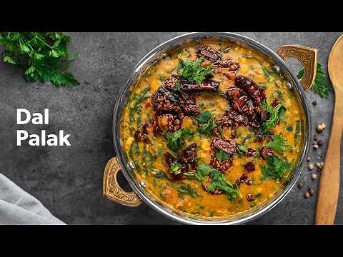 Easy Dal Palak Recipe | Spinach & Lentil Curry | Simple Indian Comfort Food Dish