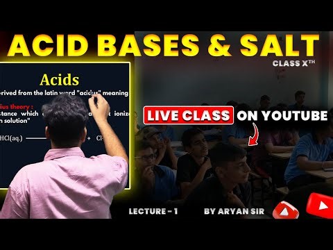 Physical properties of acid |acid base and salts class 10 detailed explanation