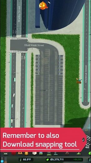 Building Parking Lots in Cities Skylines