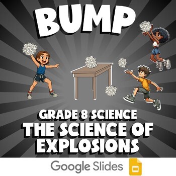 The Science of Explosions BUMP Science Game | No Prep Grade 8 Review