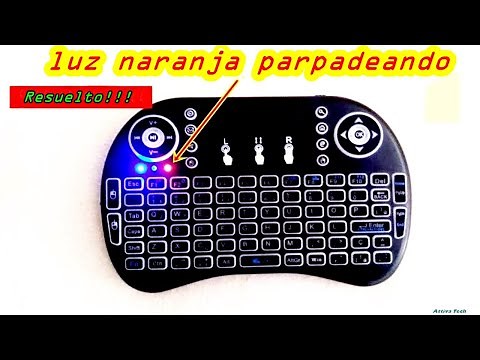 [¡¡Resuelto!!] Mini Teclado Keyboard Bloqueado Con Luz Naranja Parpadeando y No Funciona? ¡Resuelto!